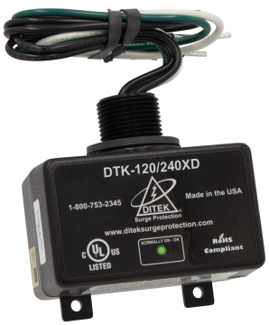 DTK-120/240XD 120/240VAC SPLIT PHASE SURGE PROTECTIVE DEVICE